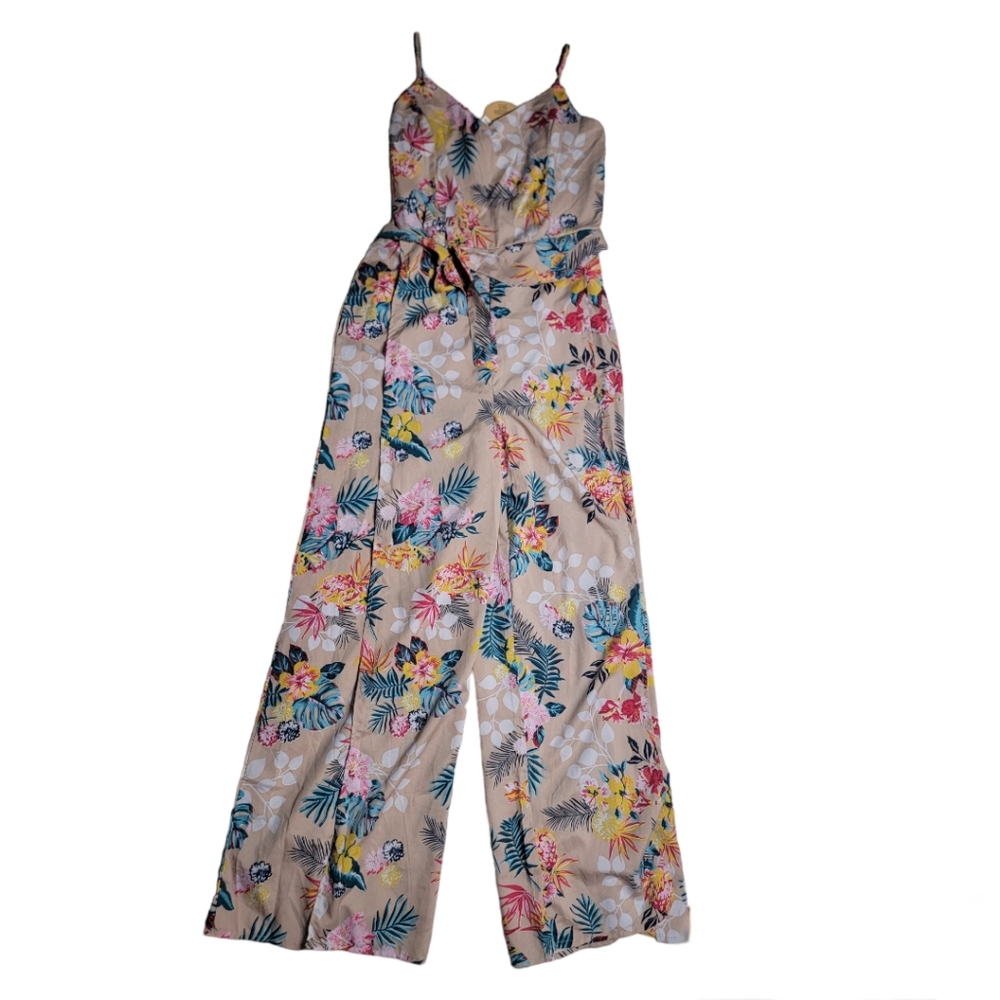 Woman's Floral Jumpsuit